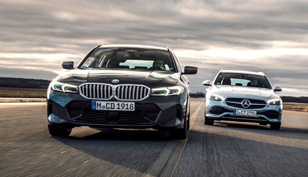 BMW 330 i xDrive Touring
Mercedes C300 4Matic T-Modell
VW Passat 2.0 TSI 4Motion